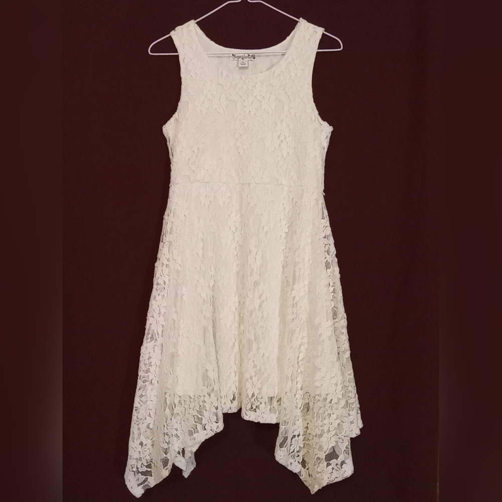 Knitworks. Semi cream color size 14 for girls. For your special occasions.